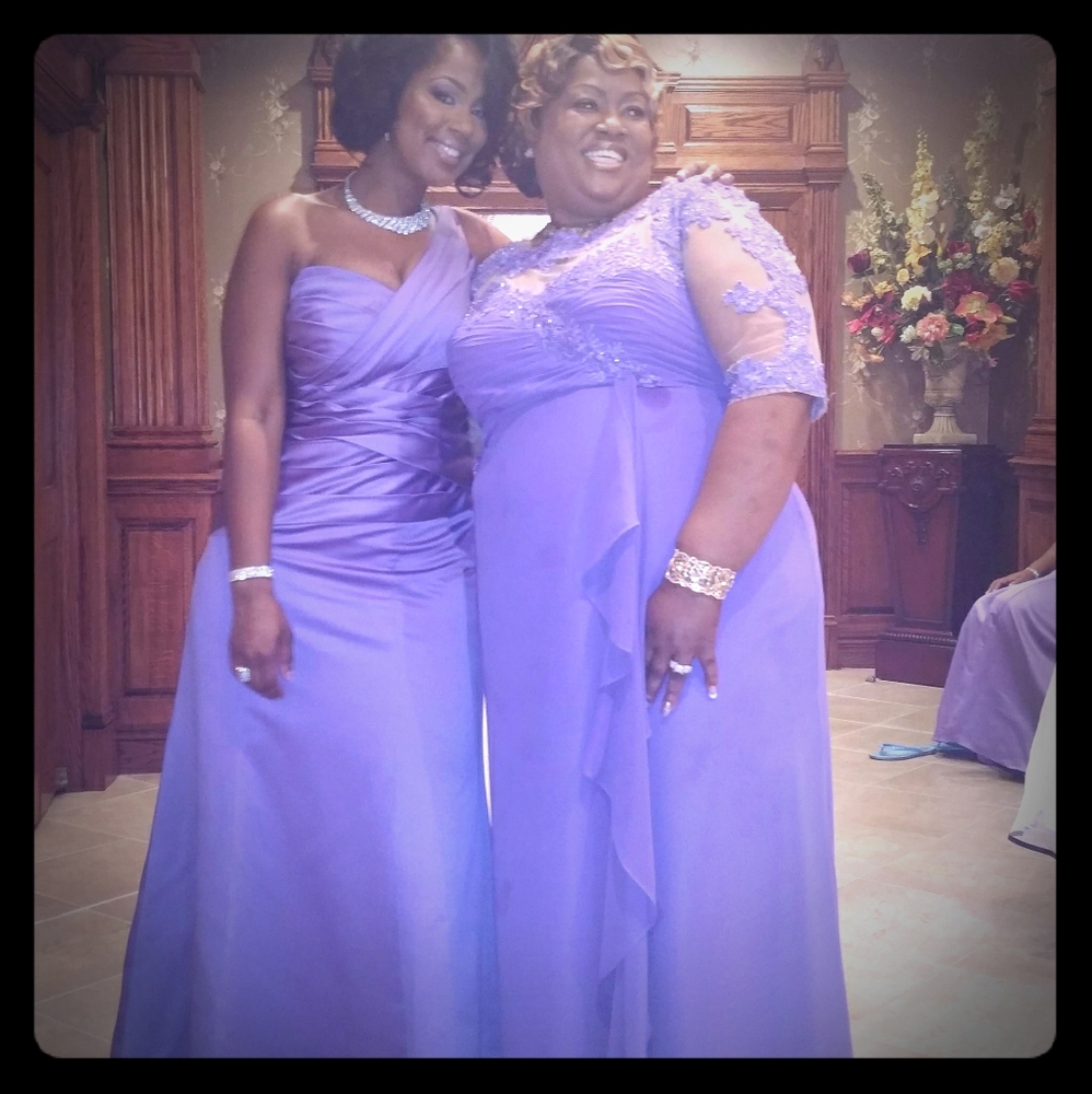 Lavender Brides Maid Dress